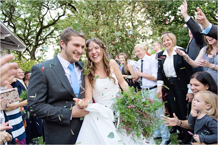 Гости приветствуют млодожен