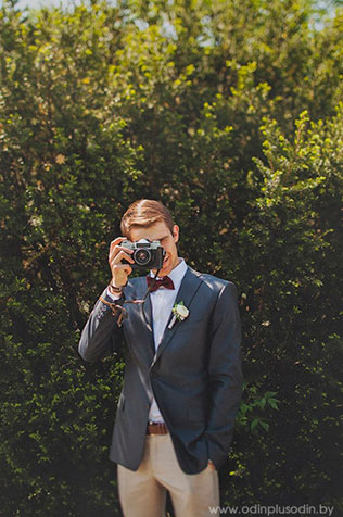 уютная свадьба в стиле рустик, фотосессия