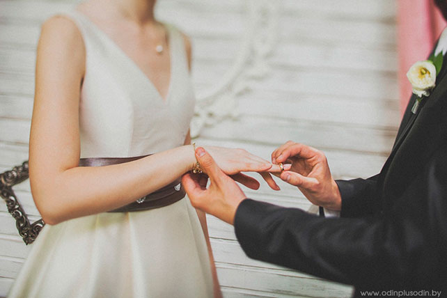 уютная свадьба в стиле рустик, церемония