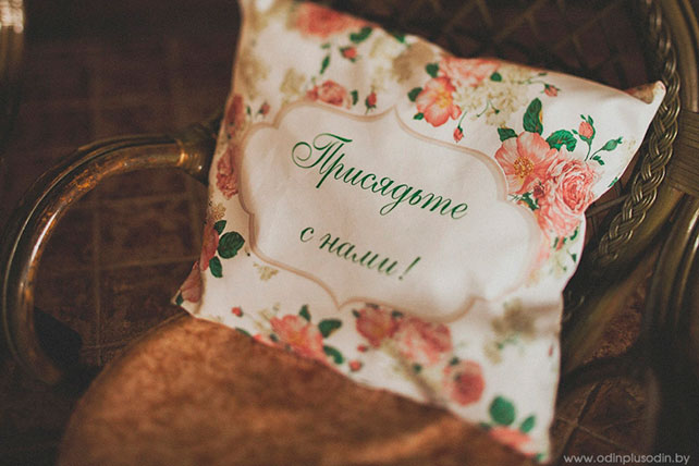 уютная свадьба в стиле рустик, декор места торжества