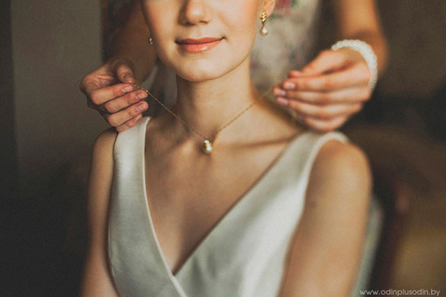 уютная свадьба в стиле рустик, образ невесты