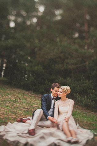 уютная свадьба в стиле рустик, послесвадебная фотосессия