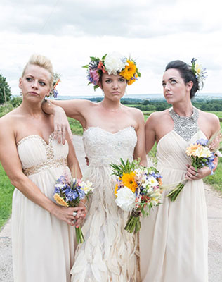 Рустикальна хипи-свадьба