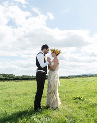 Рустикальная хиппи-свадьба