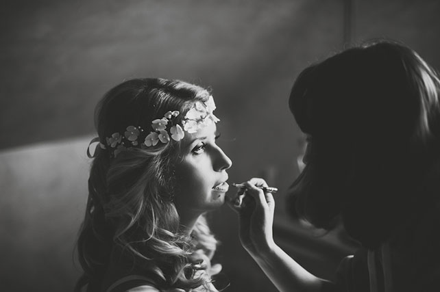 невеста макияж, Трогательная рустикальная свадьба Насти и Паши