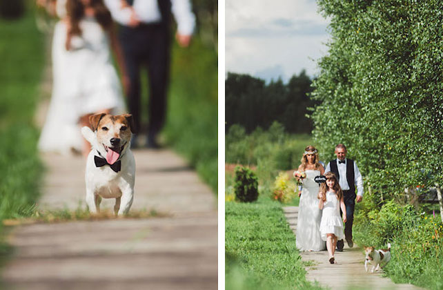 отец ведт невесту к алтарю, Трогательная рустикальная свадьба Насти и Паши