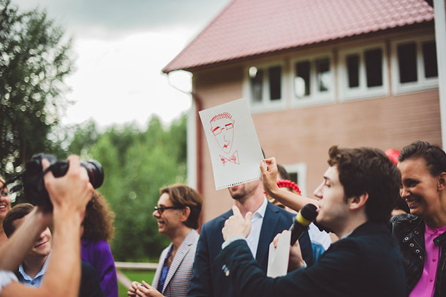 гости на свадьбе, Трогательная рустикальная свадьба Насти и Паши