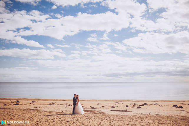 жених и невеста, фотосессия на пляже