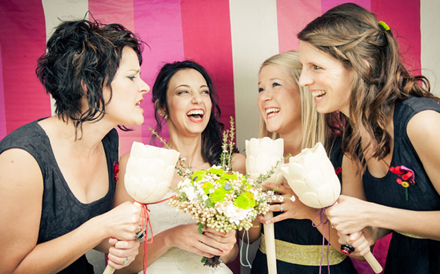 рустикальная свадьба с необычной фотосессией