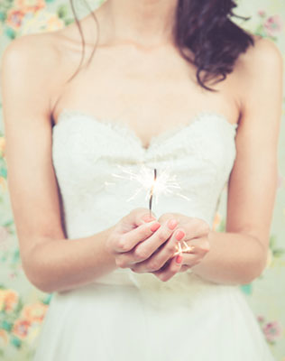 рустикальная свадьба с необычной фотосессией