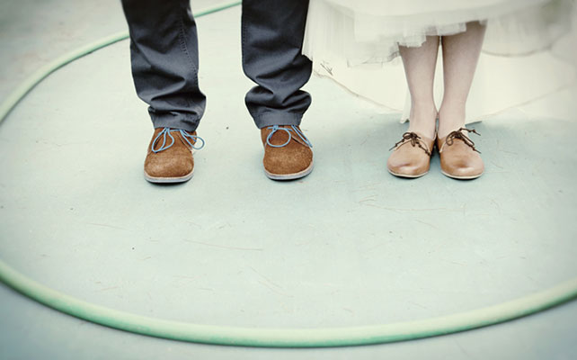 рустикальная свадьба с необычной фотосессией