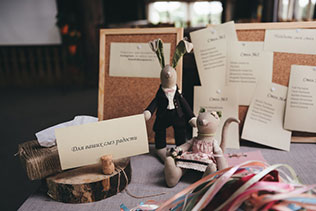 рустикальная свадьба на ранчо, альтернатива книге пожеланий