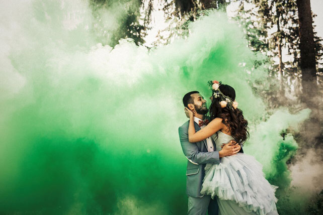 Рустикальная свадьба в пастельных тонах, яркое свадебное фото