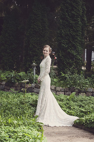 Рустикальная свадьба, образ невесты