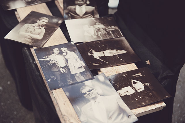 Рустикальная свадьба, фотопожелания гостей