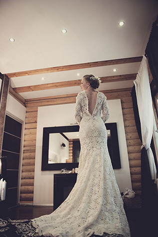 Рустикальная свадьба, образ невесты