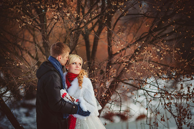 рябиновая свадьба, фотосессия