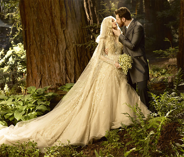 Сказочная свадьба в волшебном лесу, Шон Паркер и Александра Ленас