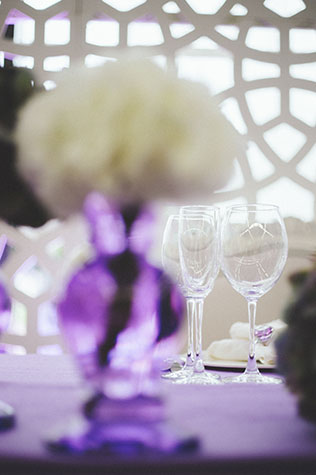 сиреневая свадьба, декор