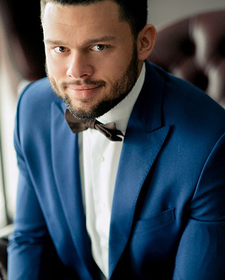 сладкая свадьба, образ жениха