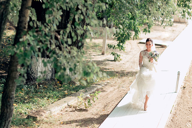 сладкая свадьба, невеста