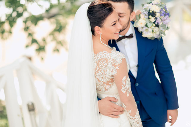 сладкая свадьба, жених и невеста