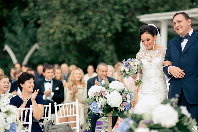 сладкая свадьба, церемония