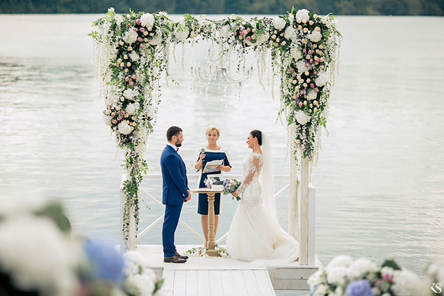 сладкая свадьба, церемония