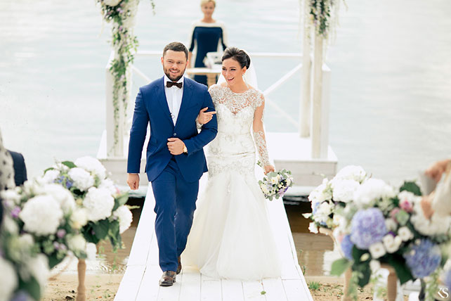 сладкая свадьба, церемония