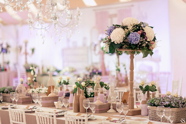 сладкая свадьба, декор места торжества