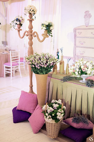 сладкая свадьба, декор места торжества