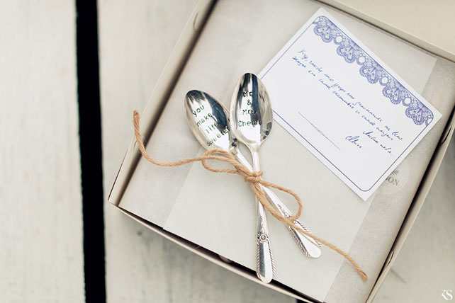 сладкая свадьба, записка от жениха