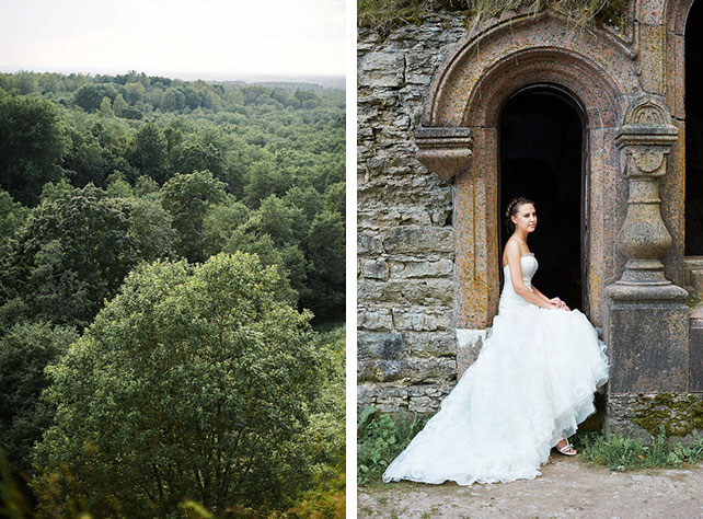Большая славянская свадьба, Юлия и Йован, место торжества, образ невесты