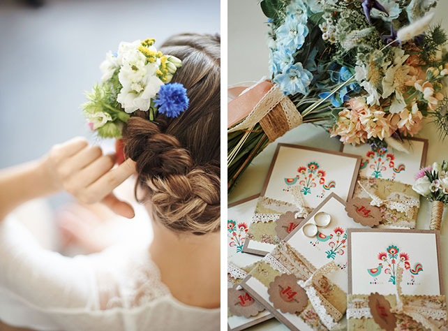 Большая славянская свадьба, Юлия и Йован, прическа невесты, свадебная полиграфия