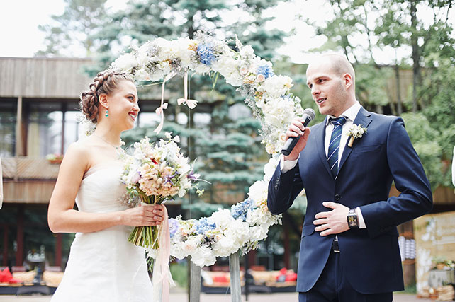 Большая славянская свадьба, Юлия и Йован, церемония бракосочетания