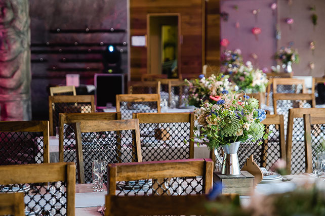 Большая славянская свадьба, Юлия и Йован, декор зала