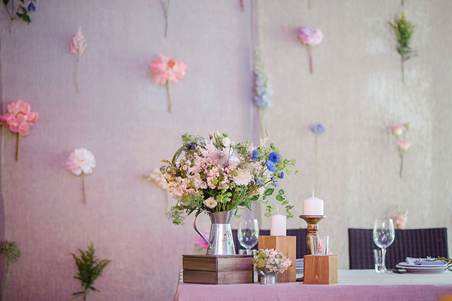 Большая славянская свадьба, Юлия и Йован, декор зала