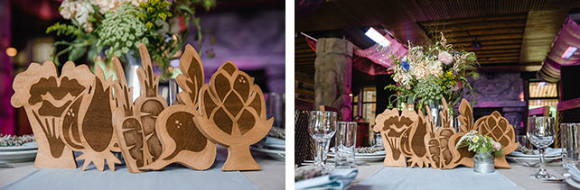 Большая славянская свадьба, Юлия и Йован, номера столов