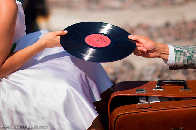 солнечная ретро-свадьба