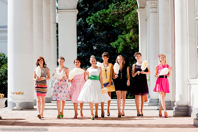 солнечная ретро-свадьба