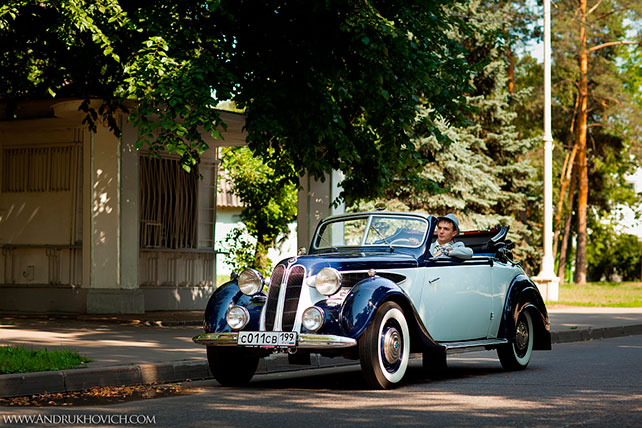 солнечная ретро-свадьба