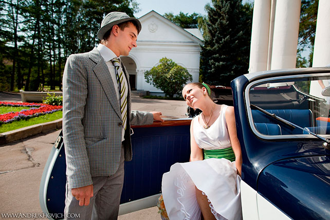 солнечная ретро-свадьба