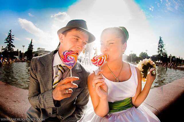 солнечная ретро-свадьба