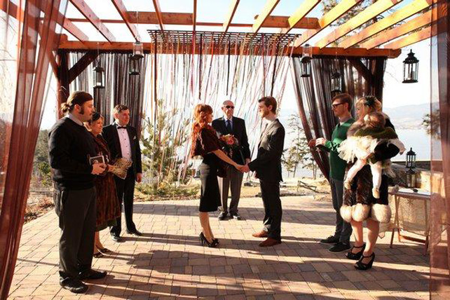 богемная свадьба Риса и Мелиссы