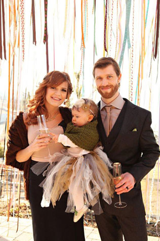 богемная свадьба Риса и Мелиссы