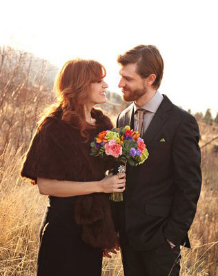 богемная свадьба Риса и Мелиссы