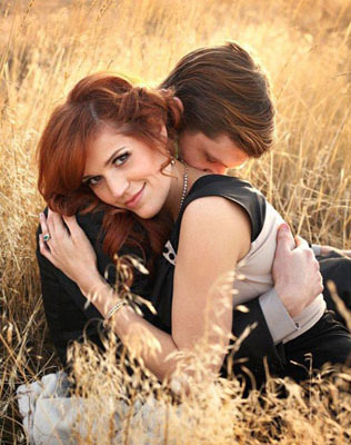 богемная свадьба Риса и Мелиссы