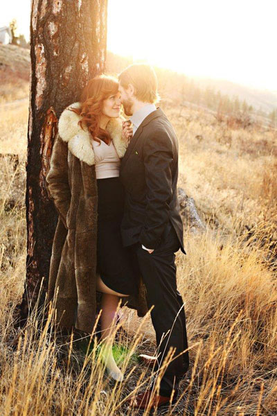 богемная свадьба Риса и Мелиссы