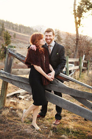 богемная свадьба Риса и Мелиссы