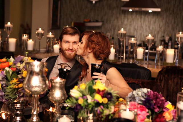 богемная свадьба Риса и Мелиссы